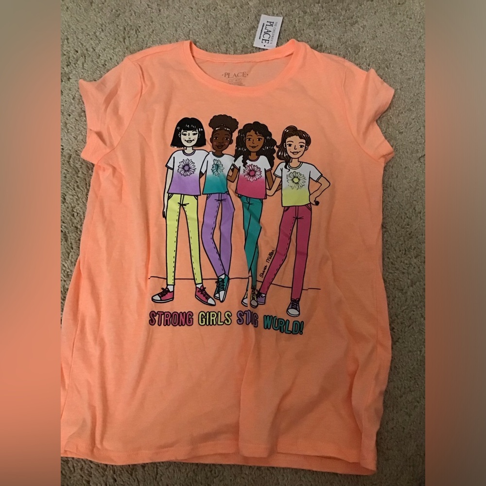 Cute Orange Children’s Place Shirt